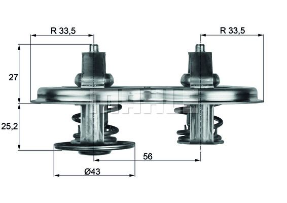 WILMINK GROUP Termostaatti, jäähdytysneste WG1104809